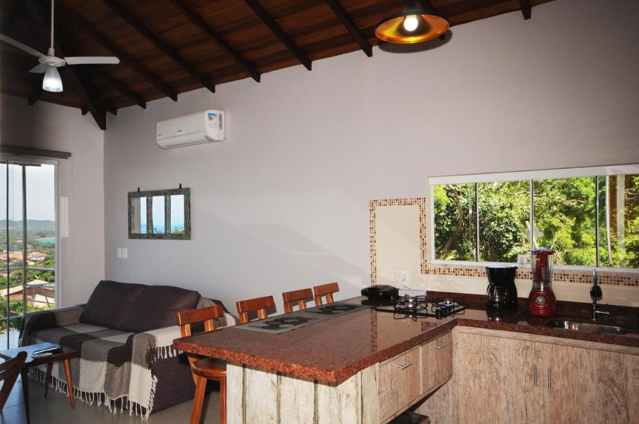 Casa Em Buzios "A Curva Do Sol" Apartment Bagian luar foto